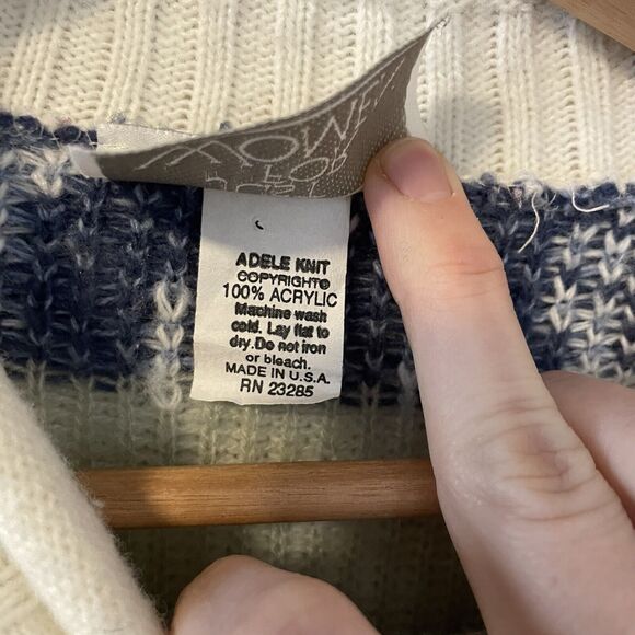 Just for Women’s Adele Knit Oversized Sweater Women’s Floral Cottagecore - Picture 3 of 5